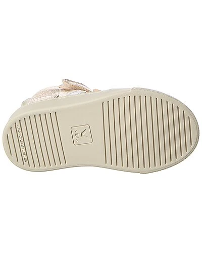 Veja Small V-10 Mid Leather Sneaker Kids - Image 4