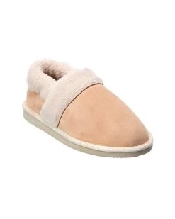 Chloé Suede & Shearling Slipper Kids