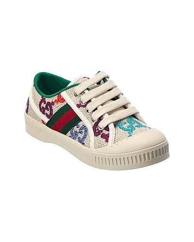 Gucci Tennis 1977 GG Canvas Sneaker Kids