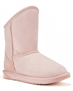 Y Short Sheepskin Boot Kids